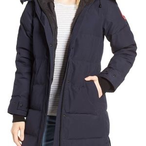 NWT Canada Goose Shelburne Parka Women  XS Navy